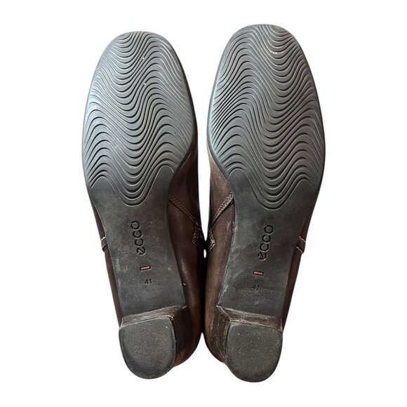 Ecco Bremen Womens Chocolate brown Tall Knee high boots size 41 EUR Size 10 US - Picture 4 of 4